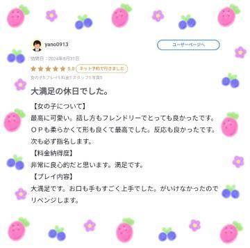 【お礼写メ日記】