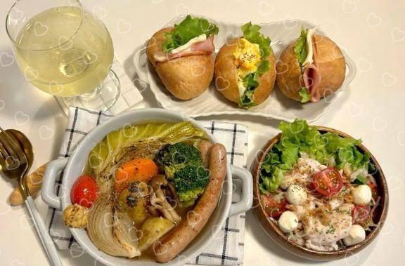 ちょっとだけ丁寧な朝🩵