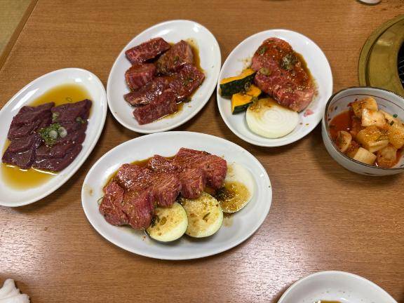 今日のご褒美は焼肉〜♡