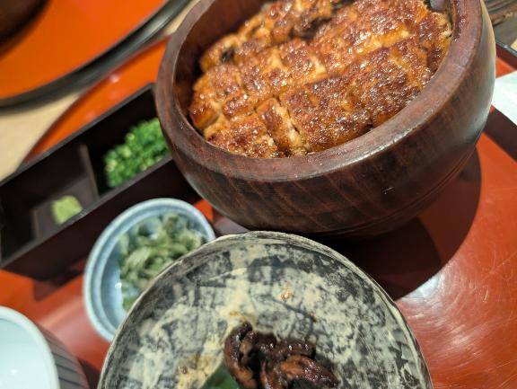 一緒に鰻